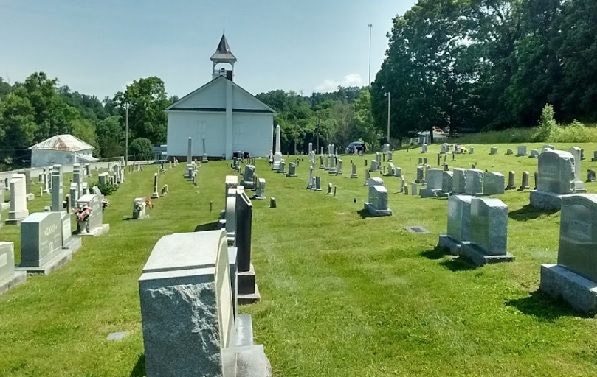 Cross Anchor Cemetery Decoration