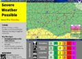 Winter Storm Watch, Showers Expected Today With Severe Wind Gusts