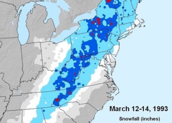 30th Anniversary For 1993 Blizzard ‘Storm Of The Century’