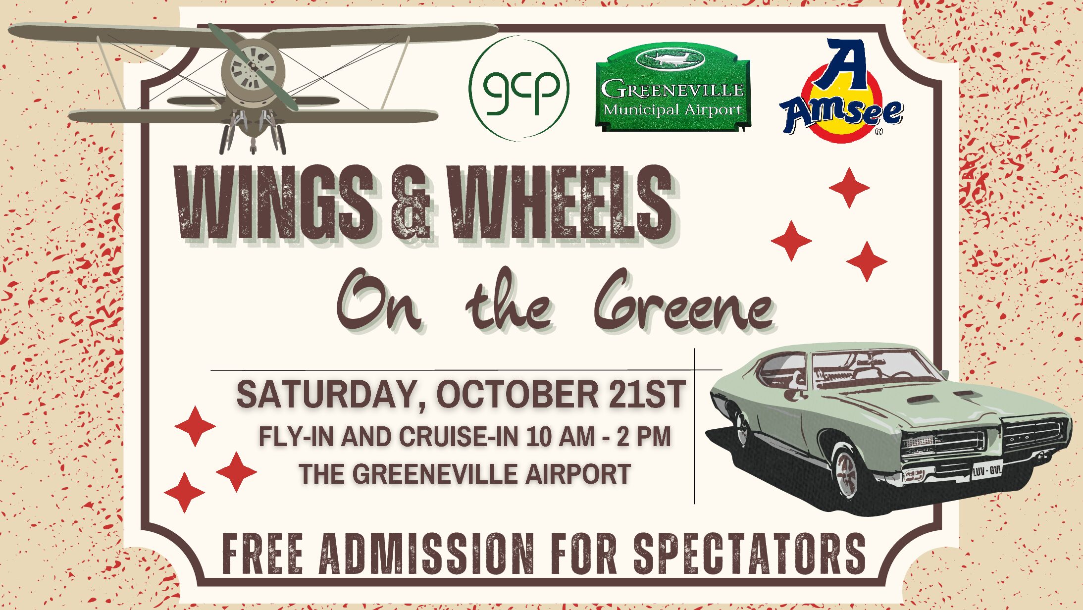 Wings & Wheels On The Greene Returns Oct. 21st