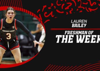 Lauren Bailey Earns Big South Freshman of the Week