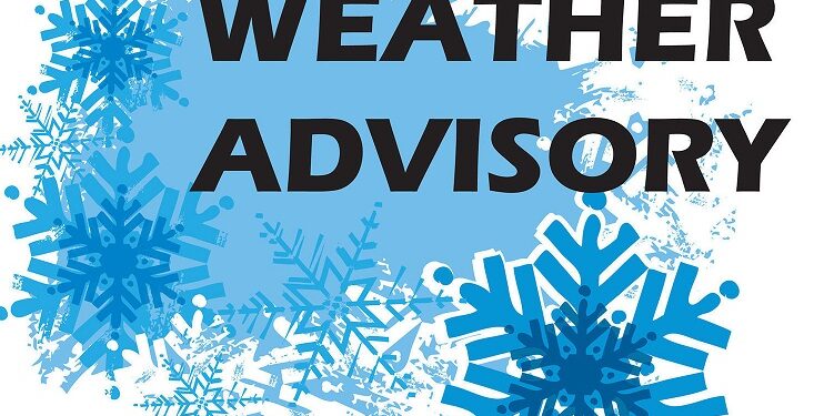 Weekend Weather Advisories and Watches
