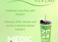Leap Into Giving By Donating At MEDIC Regional Blood Center
