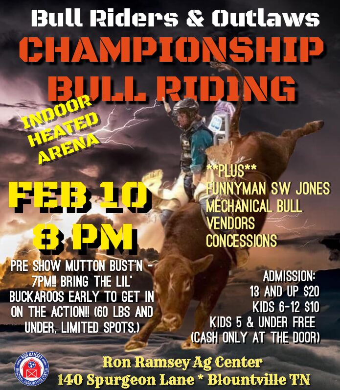Bull Riders and Outlaws of Championship Bull Riding Event