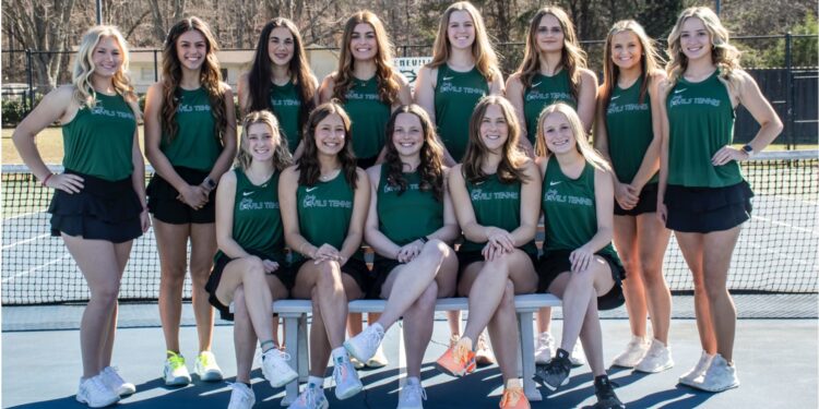 Lady Devils Beat Cyclones In High School Tennis