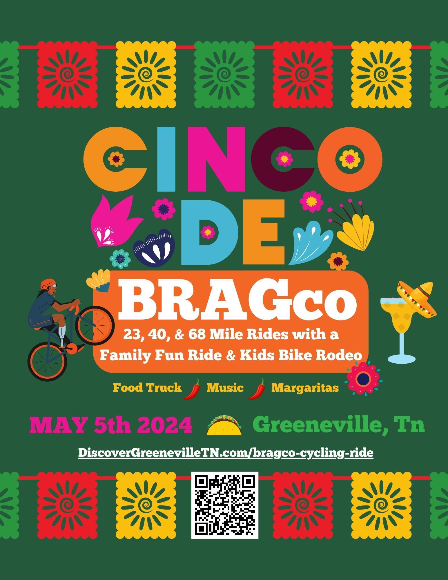 Third Annual (Cinco De) BRAGco Cycling Ride