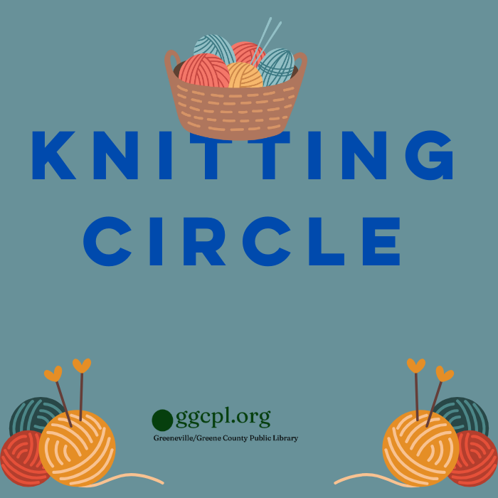 Monthly Knitting Circle at the Library