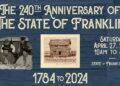 The 240th Anniversary of the State of Franklin
