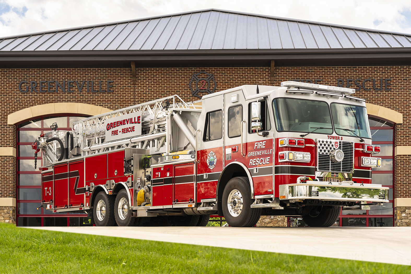 Greeneville Fire Department Tower 3 Dedication Ceremony