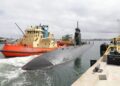 USS Greeneville Arrives In Its New Home Port In San Diego