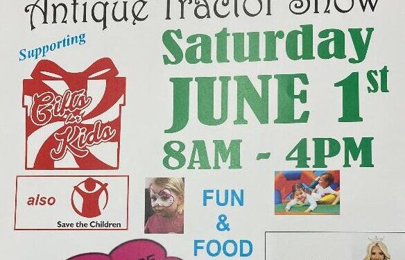 Antique Tractor Show Fundraiser By Gifts for Kids