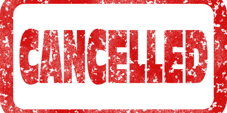 cancelled