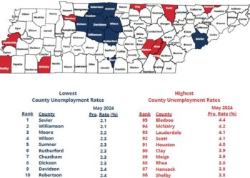 Greene County’s Unemployment Rate Increases In May