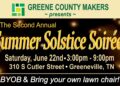 Greene County Makers Summer Solstice Soiree
