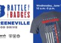 Battle Of The Badges Blood Drive At First Baptist Church Today