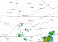 Scattered Storms Approaching Area This Afternoon