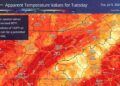 Heat Index To Approach 100 By This Afternoon