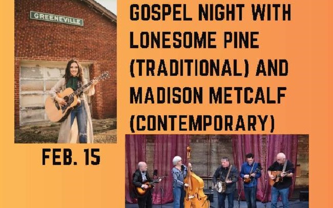 Appalachian Auditorium Hosts Lonesome Pine and Madison Metcalf