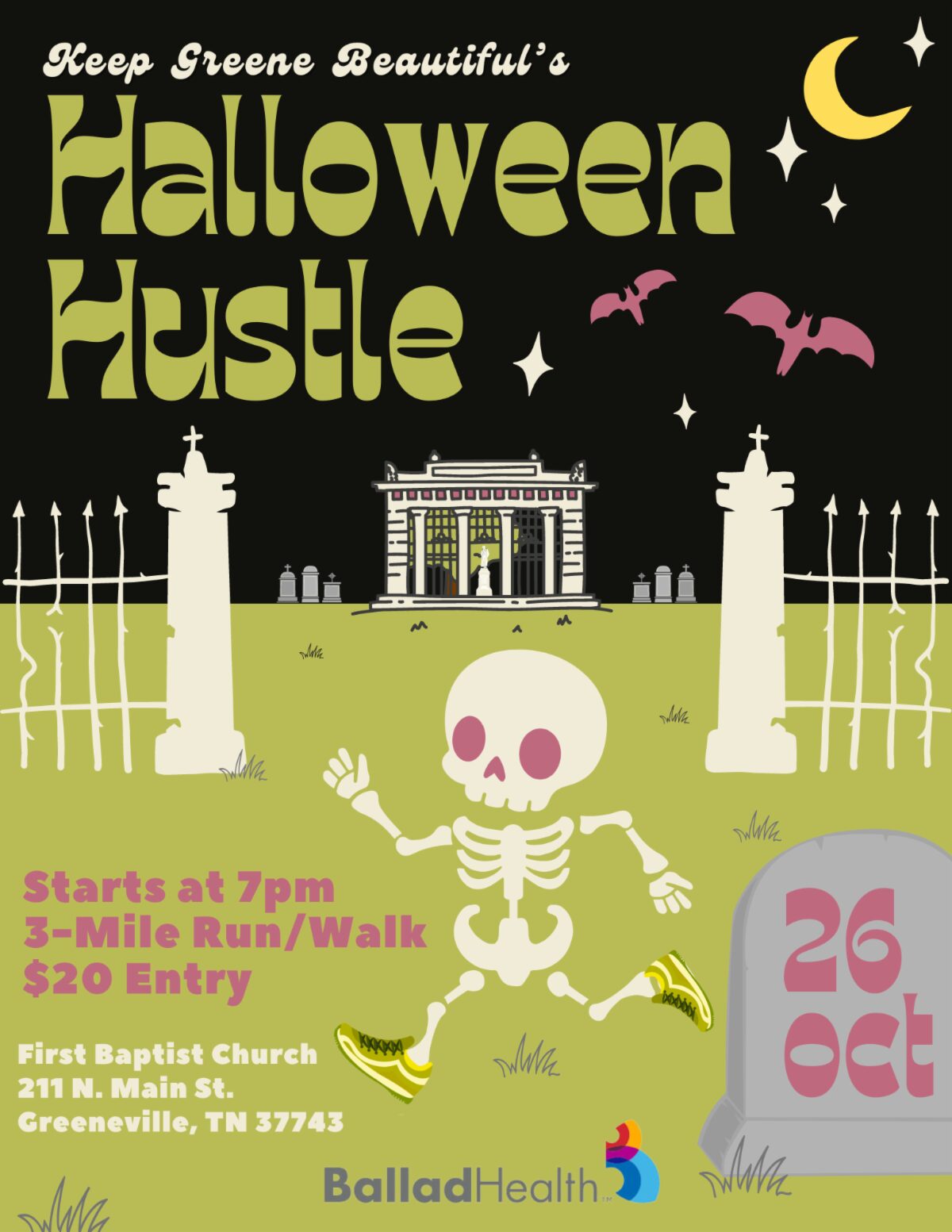 Keep Greene Beautiful's Halloween Hustle