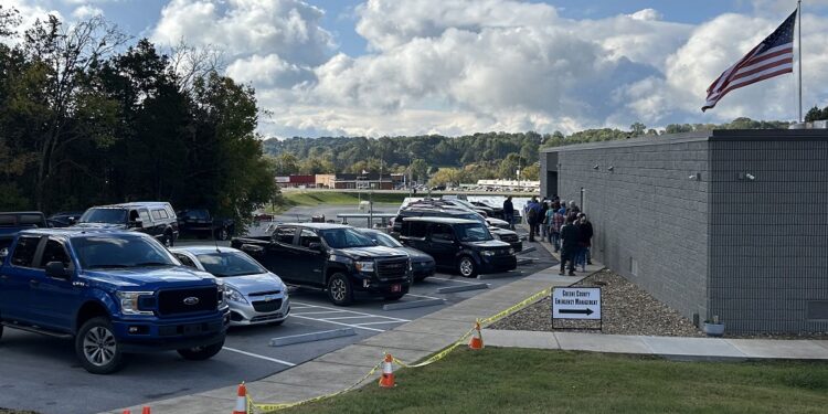 Turnout Up Sharply For First Day Of Early Voting