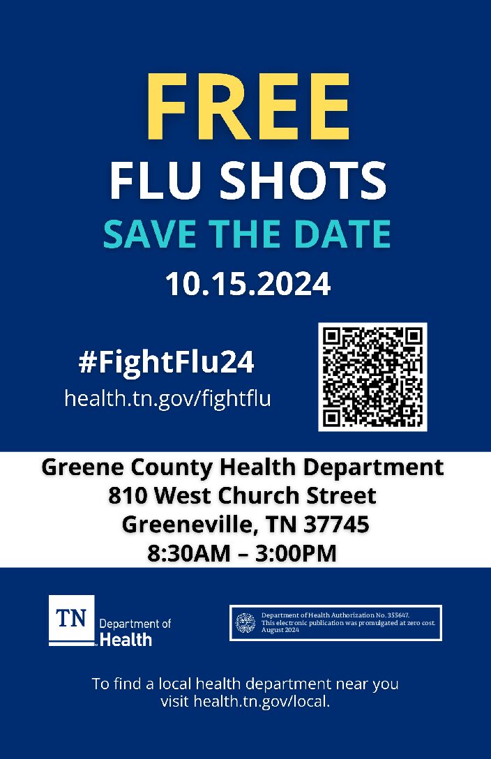 Free Flu Shots Today At Health Department
