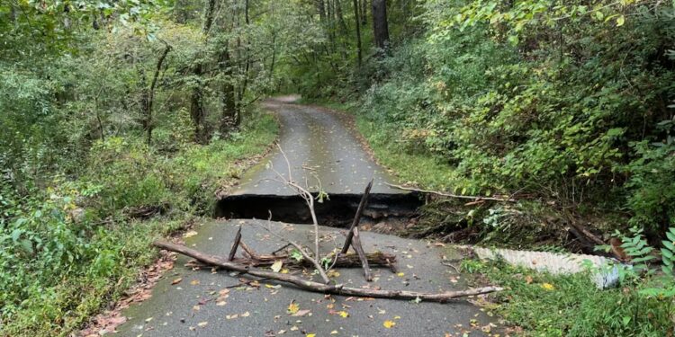 Much Of The Cherokee National Forest In East Tennessee Is Closed