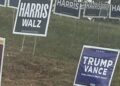 Political Sign Stolen From Yard