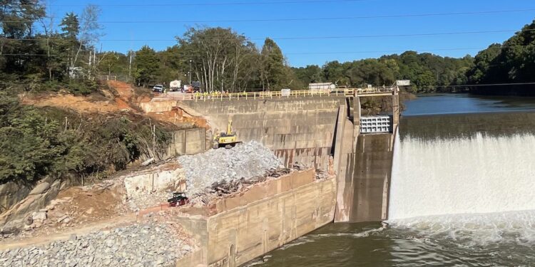 Power House Razed After Flood Damage