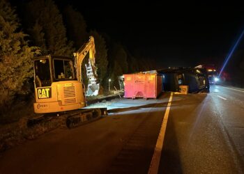 Overturned Semi Causes I-81 Delays