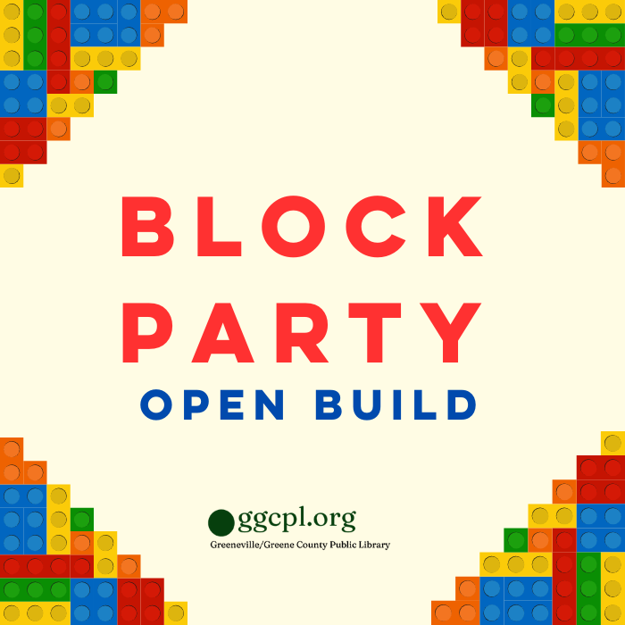 Block Party Open Build at the Library