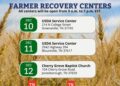 Farmer Recovery Centers To Assist Those Affected By September Flooding