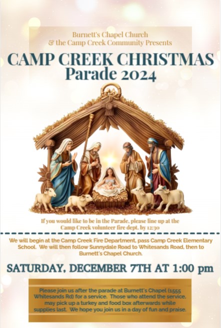 Burnett's Chapel And Camp Creek Community Host Christmas Parade