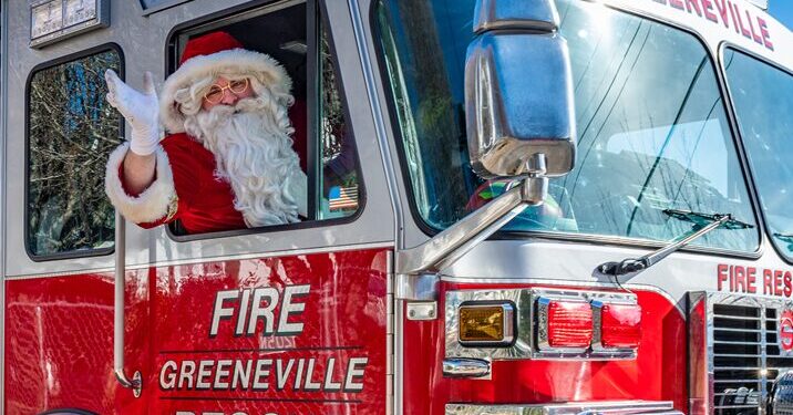 Greeneville Fire Department Annual Christmas Treat Delivery Schedule Announced
