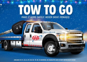 AAA Activates Tow To Go In Tennessee For Year End Holidays