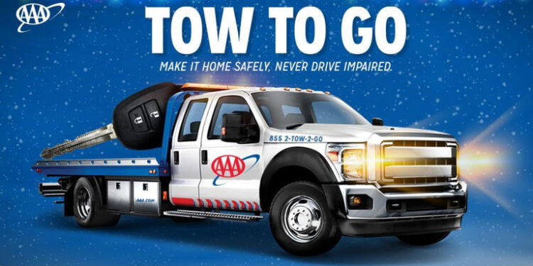 AAA Activates Tow To Go In Tennessee For Year End Holidays