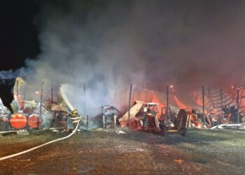 Shed And Contents Destroyed In Friday Fire