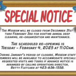 Special Notice About The Greeneville Greene County History Museum