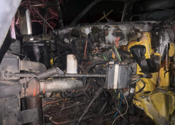 Truck Destroyed By Fire On Brown Springs Road Property