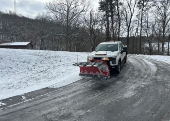 Roads Are Improving, But Plenty Of Snowy Spots Remain