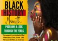 Black History Month Program This Saturday