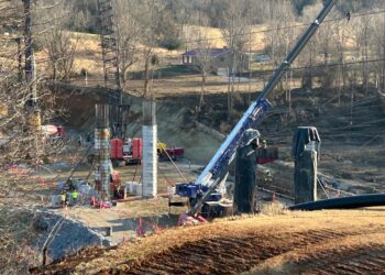 Recent updated photo of Kinser Bridge compliments Dr. Michelle Susong Freeman