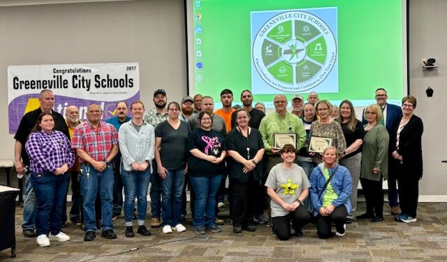 Greeneville City Board Of Education Recognizes Food Service, Custodian Employees & Retiring SRO