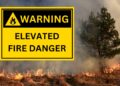 Elevated Fire Danger for Saturday