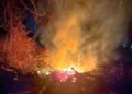 Tusculum Volunteer Fire Department Responds to Early Morning Unattended Burn