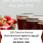Free Jam Canning Workshop Registration Deadline