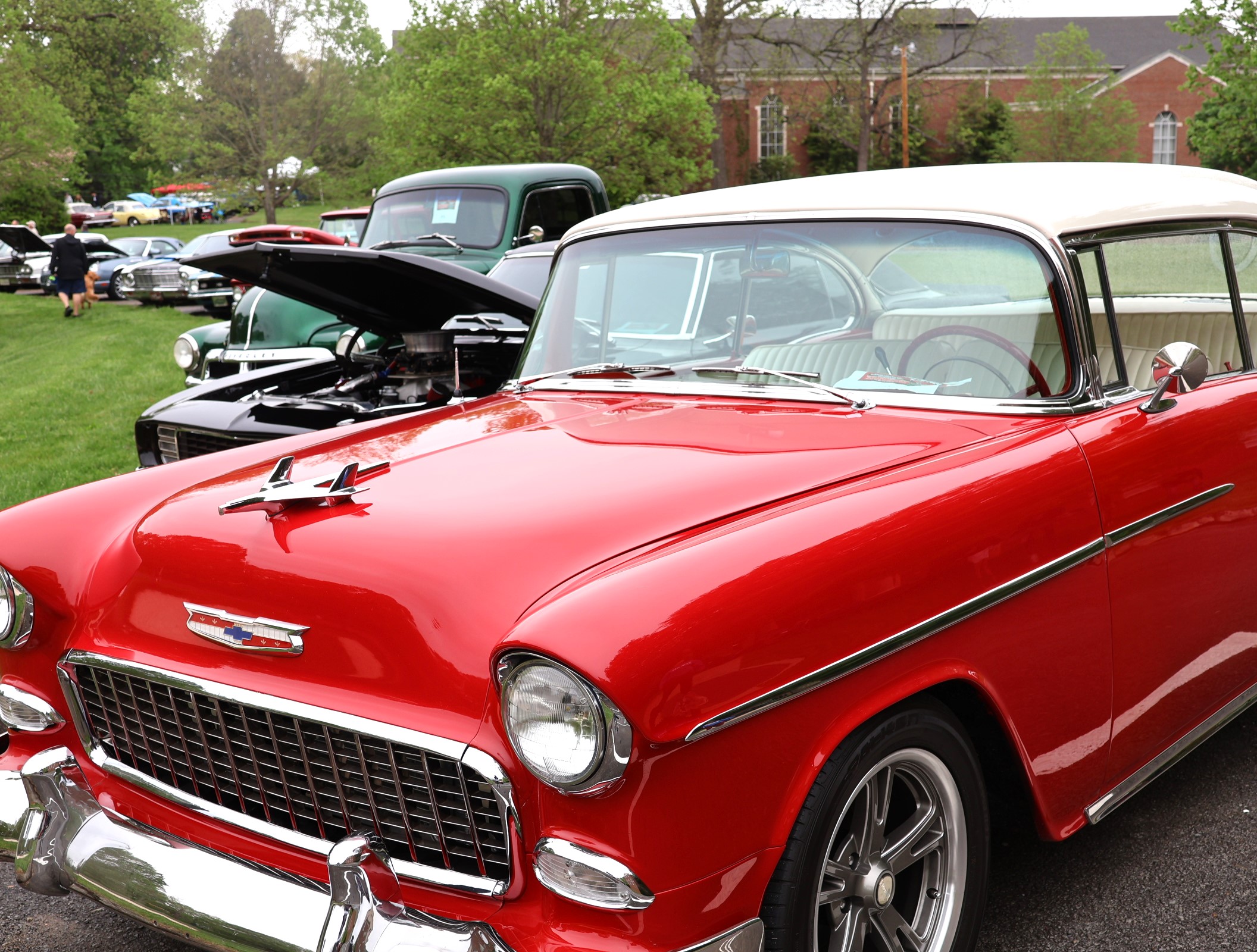 Sundown On Depot Car Show