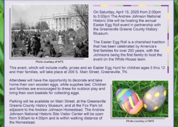 Annual Easter Egg Roll Returns To The Andrew Johnson National Historic Site