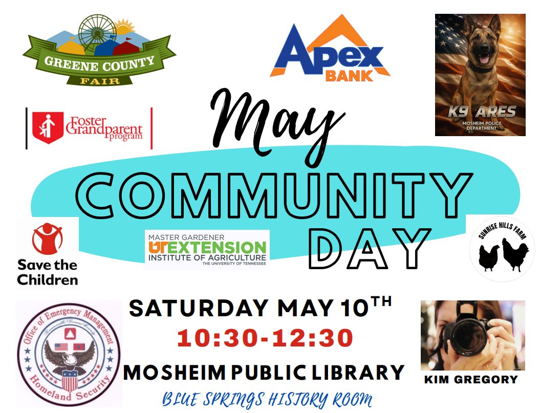 Community Day At Mosheim Public Library