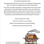 BBQ Fundraiser And Silent Auction