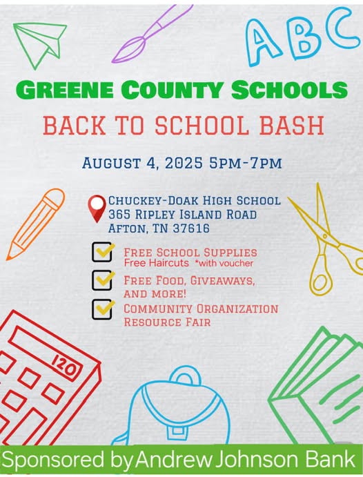 Greene County Back To School Bash